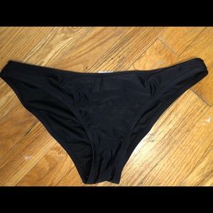 Xhilaration black bikini bottom size large